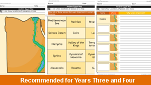 Ancient Egypt Map
